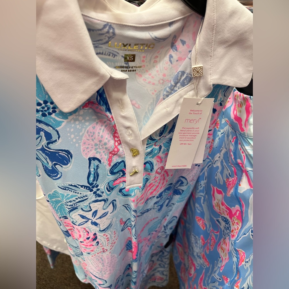 Lilly Pulitzer beachcomber imara polo - Picture 1 of 1